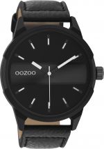Oozoo Timepieces Black Leather Strap C11004